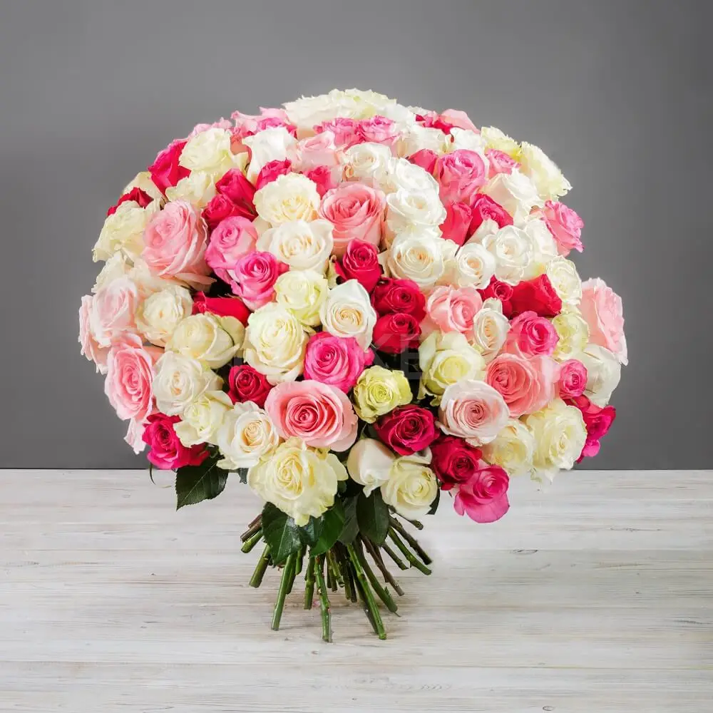 62987 Букет из микса 101 розы